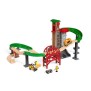 BRIO World Grand Circuit Plateforme Multimodale - Coffret 32 pieces - Circuit de train en bois - Ravensburger - Des 3 ans - 3388