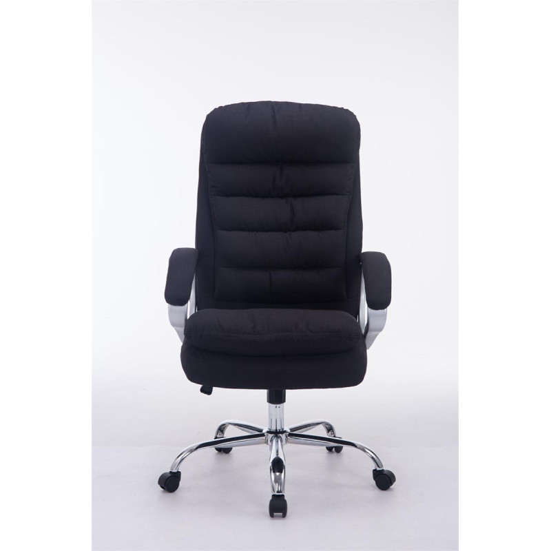 Fauteuil de bureau BIG Vancouver en tissu noir