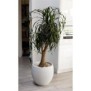 EDA Pot rond Graphit Ш50cm - Contenance 46L - Blanc cérusé