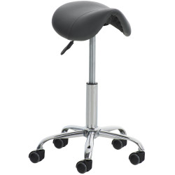 Tabouret de travail gris Reno