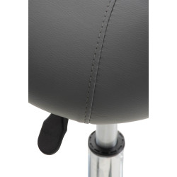 Tabouret de travail gris Reno