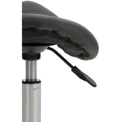 Tabouret de travail gris Reno