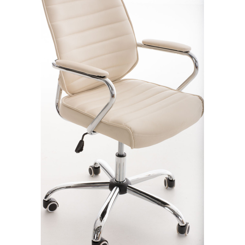 Fauteuil de bureau Rako V2 crème