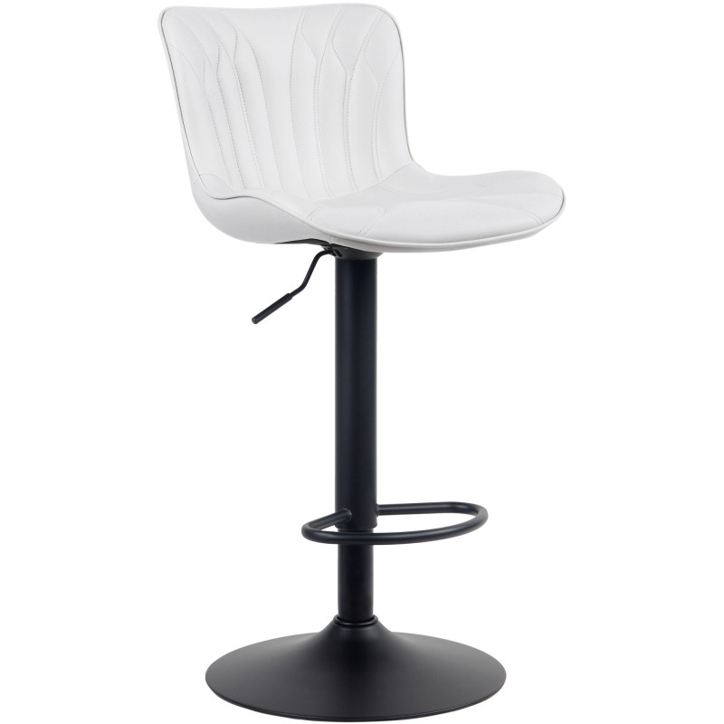 Tabouret de bar Linus en cuir artificiel