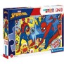 Puzzle 24 pieces Maxi Spiderman - Clementoni - Pour Enfant de 3 ans et plus - Theme Dessins animés et BD - Fabriqué en Italie