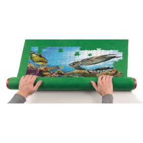 Clementoni - Tapis de Puzzles - Puzzle Mat - Vert - Intérieur - Pour Adulte