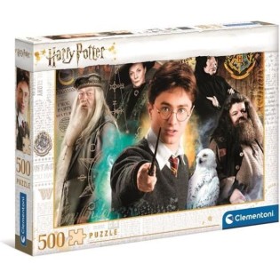 Puzzle - Clementoni - Harry Potter - 500 pieces - A partir de 12 ans