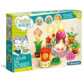 Coffret créatif - Clementoni - L'atelier des bougies - Mixte - A partir de 7 ans