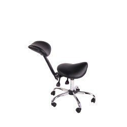 Tabouret de travail Stuttgart noir