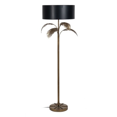 Lampadaire Noir Doré 50 x 50 x 168 cm