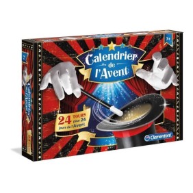 Clementoni - Calendrier de l'Avent - Magie et illusions - 24 tours a apprendre