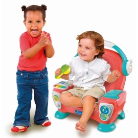 Fauteuil interactif pour enfants - Clementoni Symphonic - 4 modes de jeu