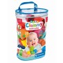 Clementoni - Clemmy Baby - Sac 20 cubes souples - Mixte - A partir de 9 mois - Cube souple assure une securite et peut passer en