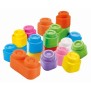 Clementoni - Clemmy Baby - Sac 20 cubes souples - Mixte - A partir de 9 mois - Cube souple assure une securite et peut passer en