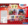 Coffret d'activités préscolaires 4 en 1 Miraculous - Clementoni - 2 puzzles, 6 cubes et un mémo