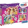 Clementoni - Edukit - Disney Princesses - Coffret apprentissage 4 en 1 - 2 puzzles, 1 mémo, 1 jeu de 6 cubes - Fabriqué en Itali