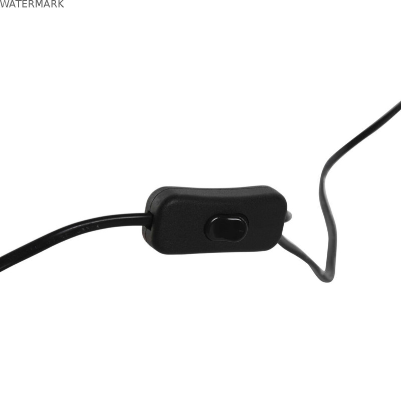 Lampe de bureau Home ESPRIT Noir Doré 20 x 20 x 53 cm