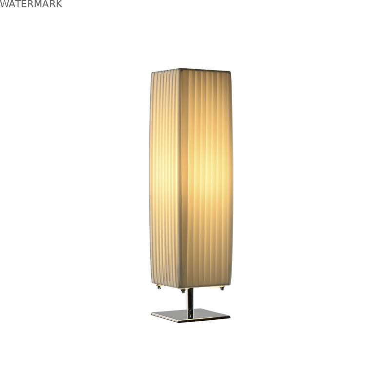 Lampe de bureau Home ESPRIT Blanc 50 W 220 V 14 x 14 x 57 cm