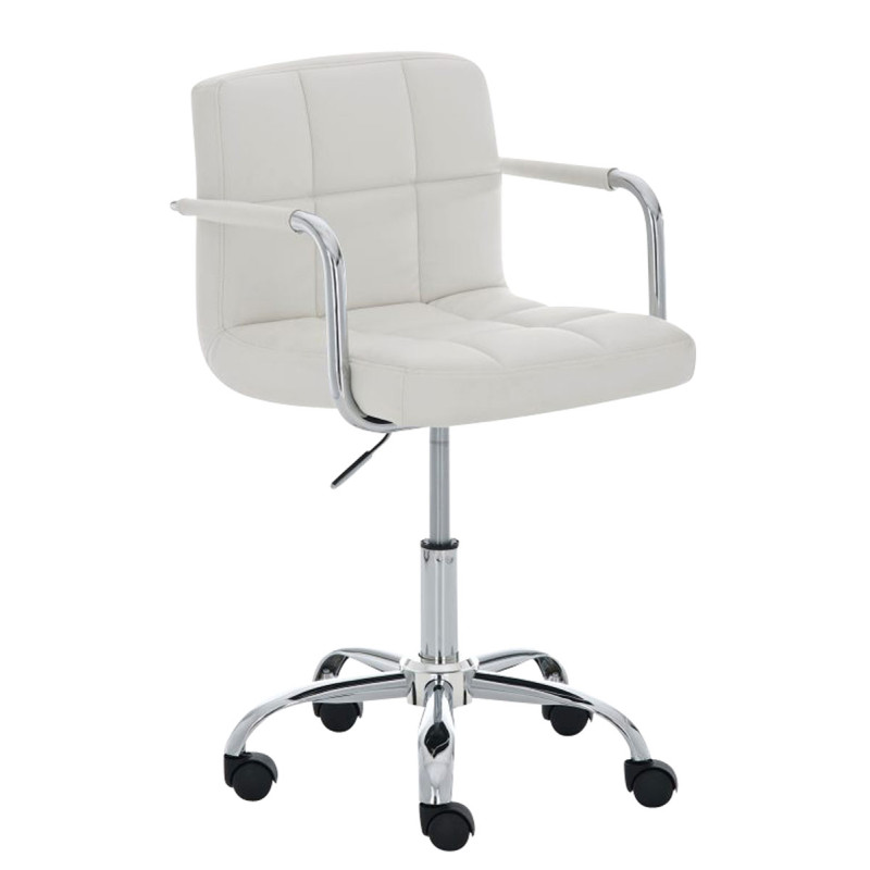 Fauteuil de bureau Lucy blanche