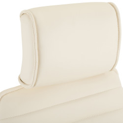 Fauteuil de bureau Rako crème