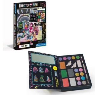 Monster High Coffret Maquillage  - Clementoni - Palette contentant des poudres, fards, crayons