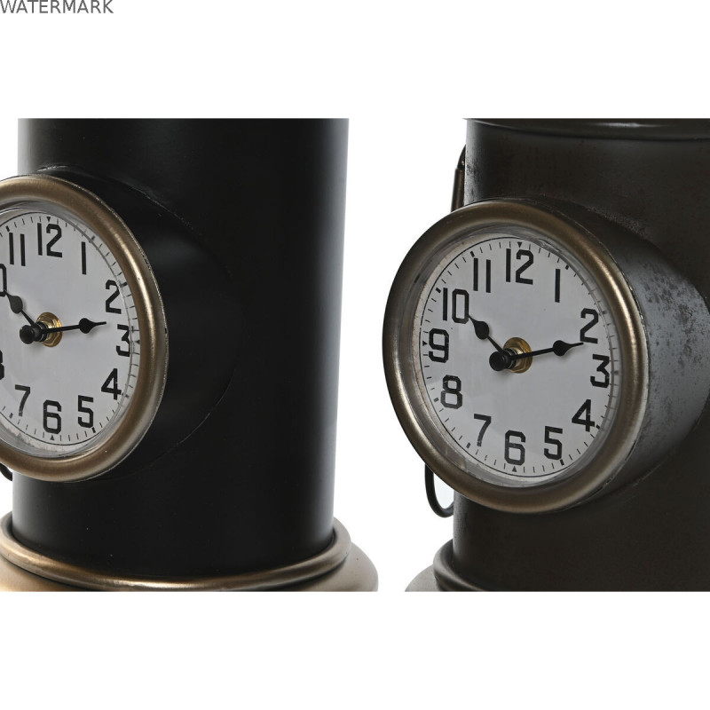 Horloge de table Home ESPRIT Multicouleur Métal