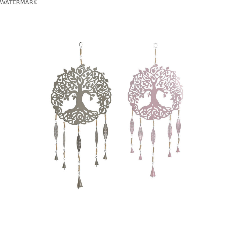 Décoration Suspendue Home ESPRIT Bleu Blanc Gris Rose Fer Arbre 33 x 1 x 77 cm (4 Unités) Décoration Suspendue Home ESPRIT Bleu Blanc Gris Rose Fer Arbre 33 x 1 x 77 cm (4 Unités)