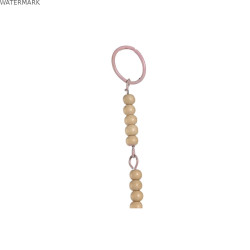 Décoration Suspendue Home ESPRIT Bleu Blanc Gris Rose Fer Arbre 33 x 1 x 77 cm (4 Unités)