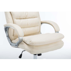 Fauteuil de bureau BIG Vancouver crème