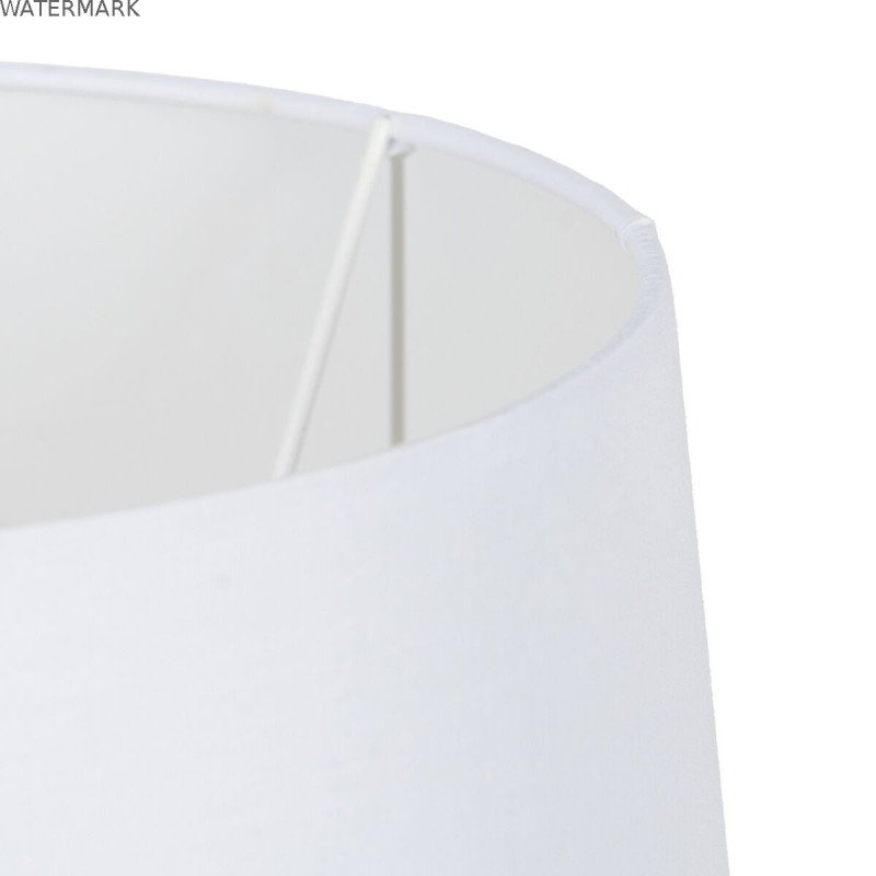 Lampe de bureau Blanc Noir Doré Fer 40 W 33 x 33 x 63,5 cm