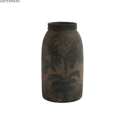 Vase Home ESPRIT Plastique Casual