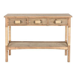 Tabouret de bar Milet en tissu blanc