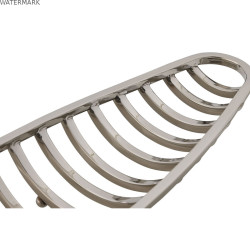 Centre de Table Home ESPRIT Argenté Moderne Chrome 51 x 12 x 6 cm