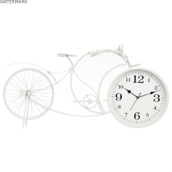 Horloge de table Bicyclette Multicouleur Métal