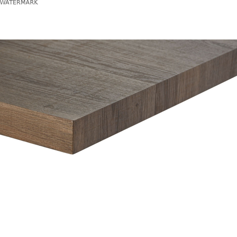 Table de Salle à Manger Home ESPRIT Marron Noir Fer Bois MDF 160 x 90 x 75 cm