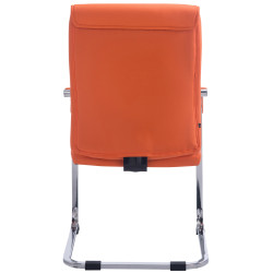 Fauteuil visiteur XL Anubis orange