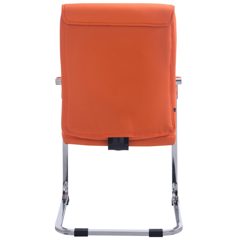 Fauteuil visiteur XL Anubis orange