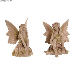 Figurine Décorative Home ESPRIT Multicouleur (2 Unités)