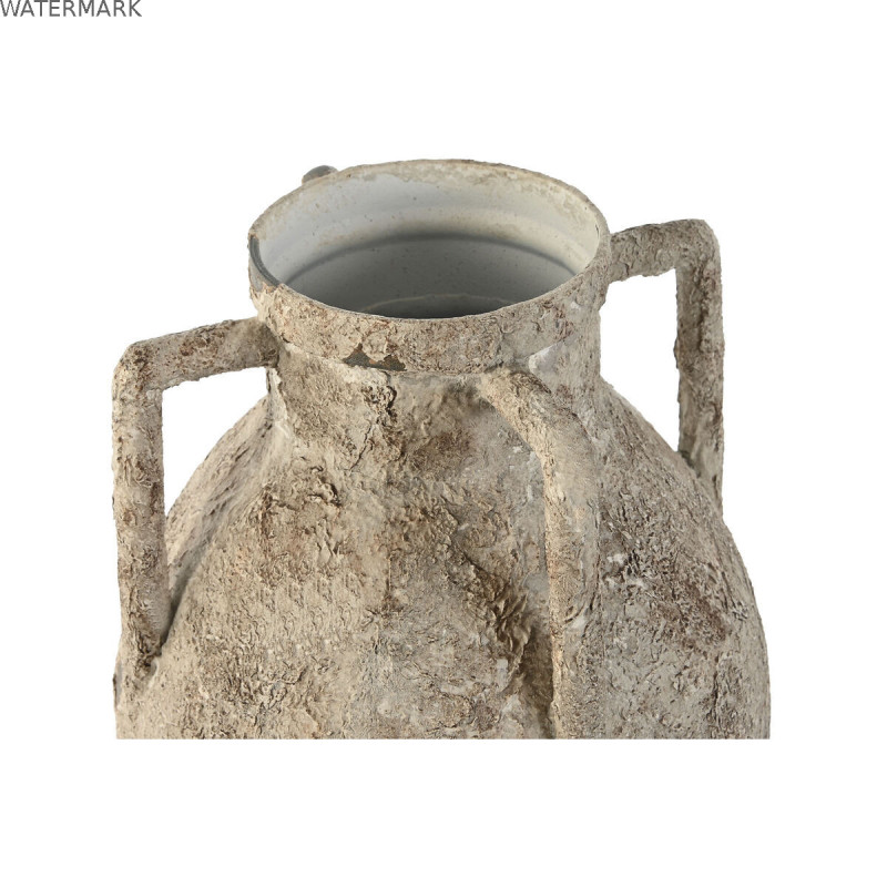 Vase Home ESPRIT Blanc Métal 21 x 21 x 37,5 cm