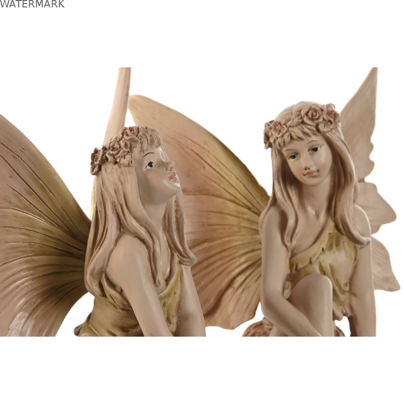 Figurine Décorative Home ESPRIT Multicouleur (2 Unités)