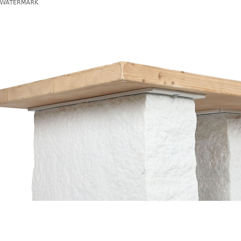 Table de Salle à Manger Home ESPRIT Blanc Résine Sapin 180 x 90 x 77 cm