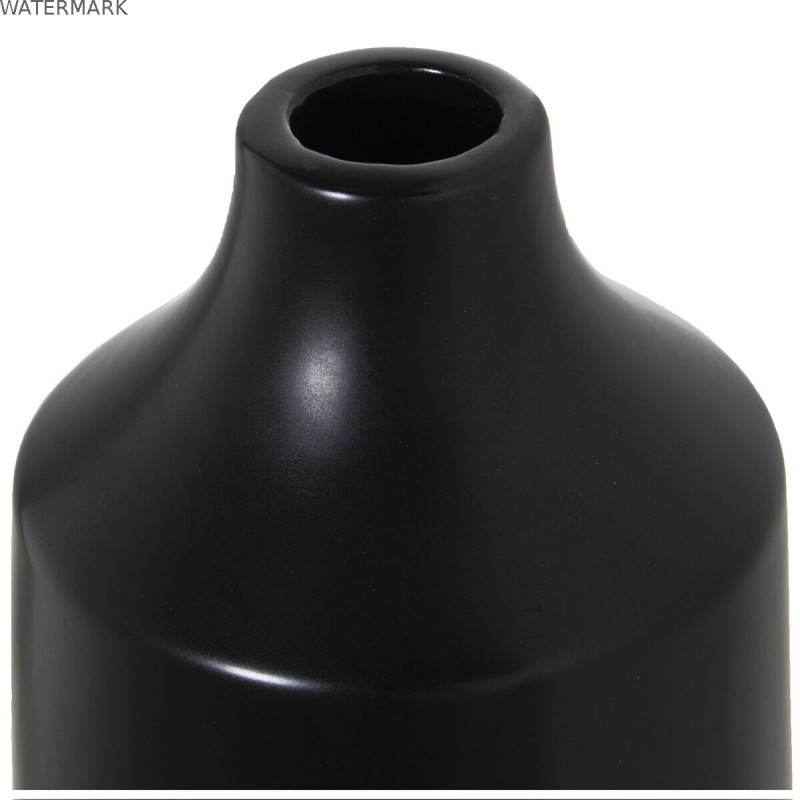 Vase Alexandra House Living Noir Doré Céramique 14 x 14 x 46 cm