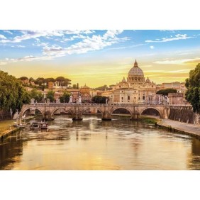 Clementoni - 1500p Rome - 59,2 x 84,3 cm - Avec poster