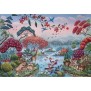 Puzzle - Clementoni - The Peaceful Jungle - 2000 pieces - Animaux - Multicolore