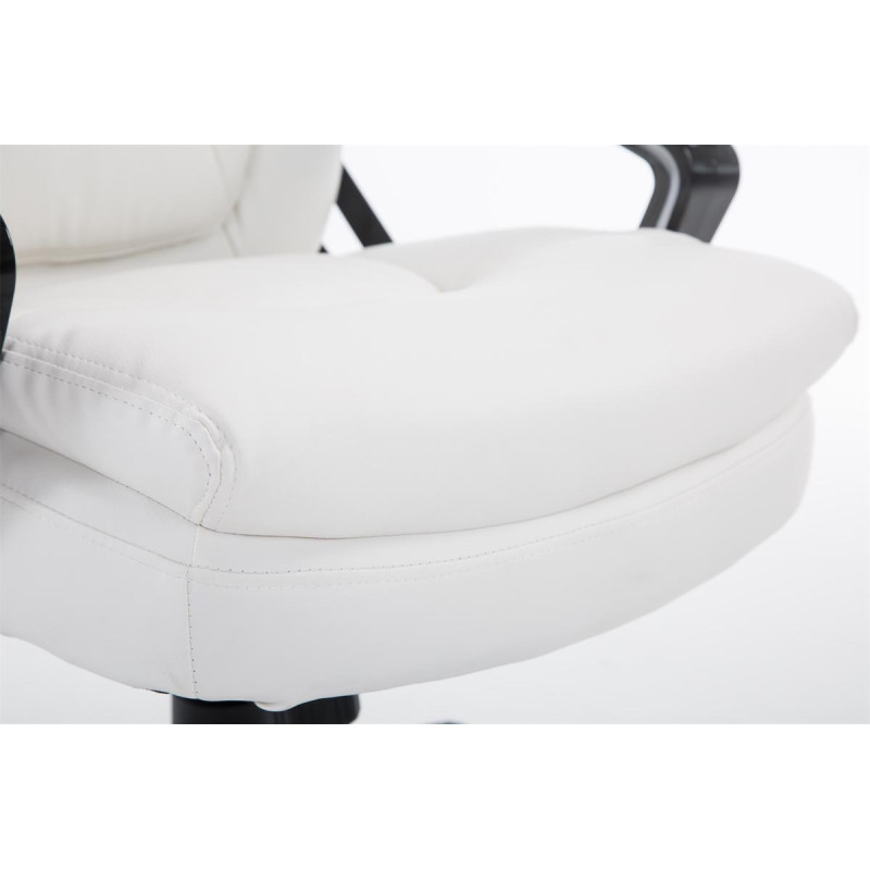 Fauteuil de bureau Platon blanche