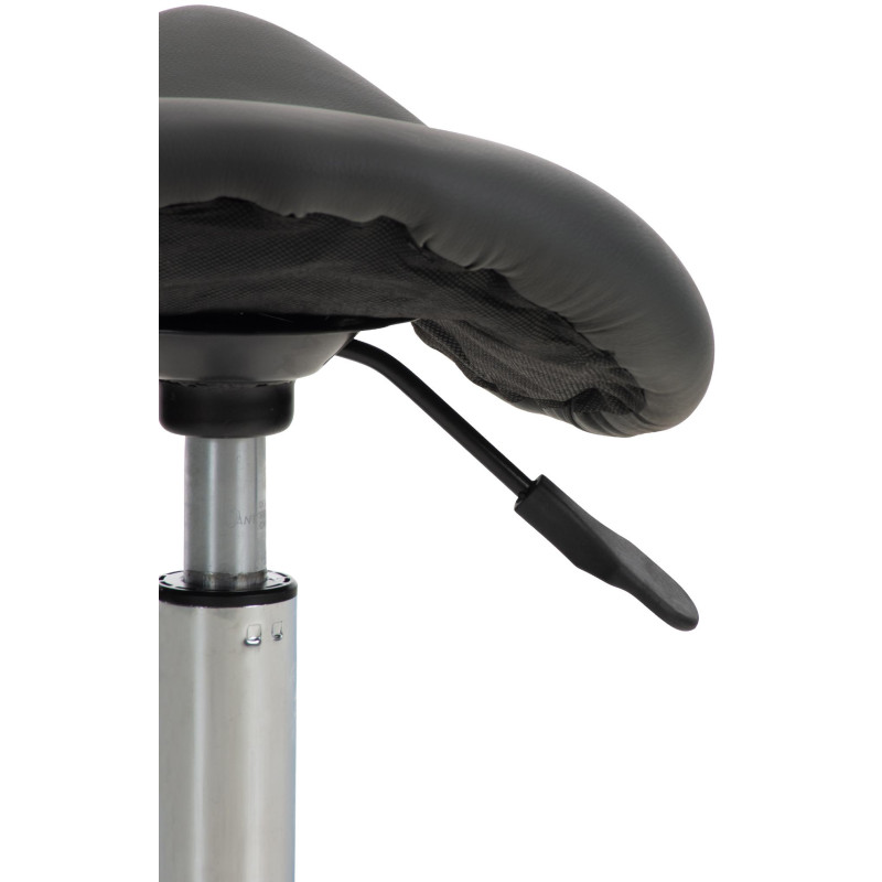 Tabouret de travail gris Reno