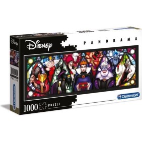 Puzzle - CLEMENTONI - Disney Vilains - 1000 pieces - Multicolore - Dessins animés et BD