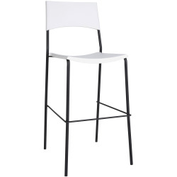 Tabouret de bar Genoa blanc