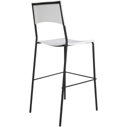 Tabouret de bar Genoa blanc