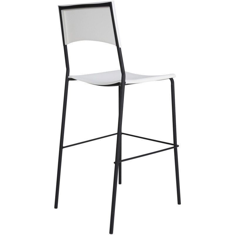 Tabouret de bar Genoa blanc